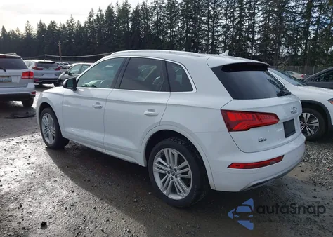 2018 Audi Q5 2.0T Premium/2.0T Tech Premium z USA, uszkodzony, nr VIN WA1BNAFY1J2024238